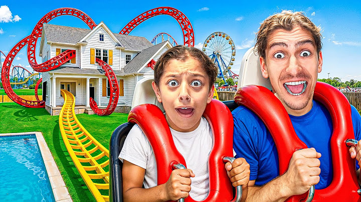 J'ai Construit Un PARC D'ATTRACTION Chez Moi ! 😱