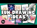 10 easy things to draw when you are bored  vol2  easy procreate drawing ideas