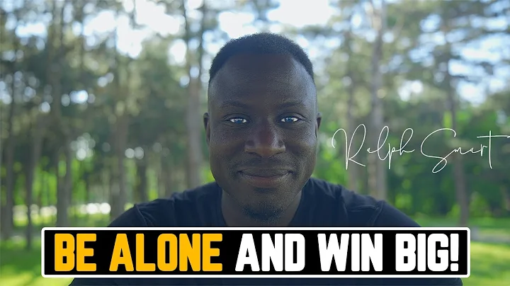 How To Be Alone And Find Yourself (The Secret To Never Being Alone) | Ralph Smart