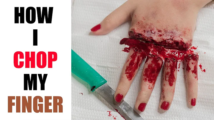 HOW I CHOP MY FINGER !!! Cắt rời ngón tay mình ra?!??? (NSFW | Makeup Tutorial)