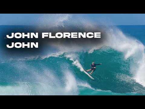 JOHN JOHN FLORENCE SURFS FIRING SUNSET BEACH!