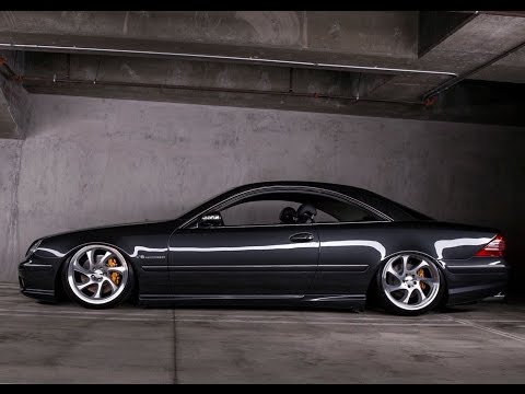 Bagged Mercedes CL55 AMG – One Take