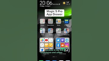 #HonorMagic5Pro has an App Drawer - How to activate?
