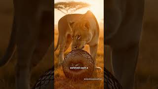 I Watched a Lion Attack This Pangolin in Serengeti