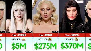 💰 Lady Gaga Net Worth Evolution (1990–2026) 💎🔥 | From $0 to $400M!