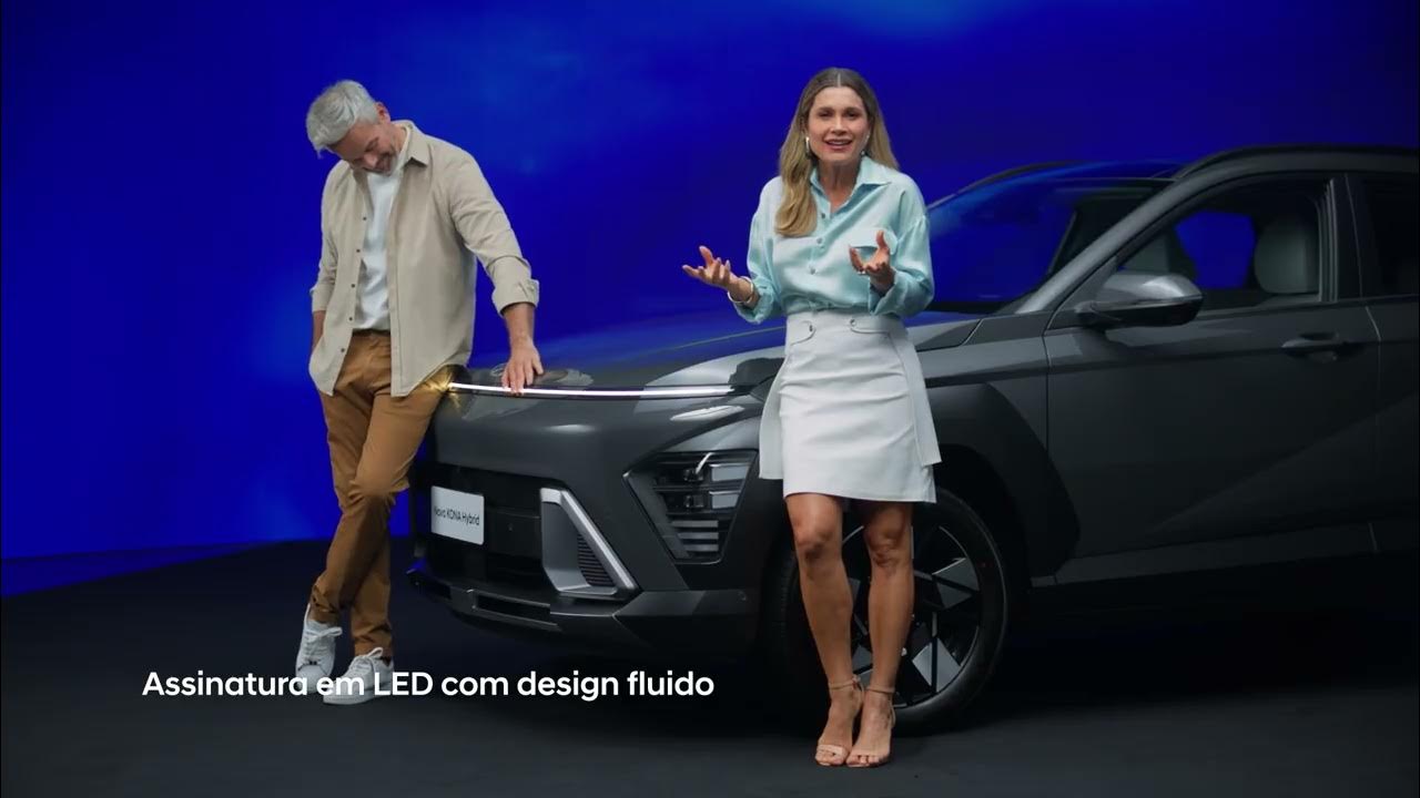 Chegou o Novo Hyundai KONA Hybrid | Assinatura Seamless Lighting