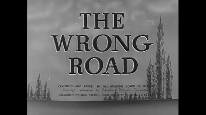 The Wrong Road (1937) Drama