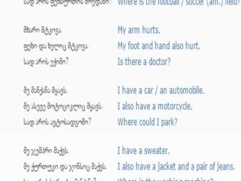 ინგლისურის გაკვეთილი 63 (კითხვის დასმა 2)/English Lesson 63 /Урок английского языка 63