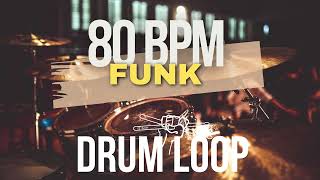 FUNK Drum Loop [80 bpm] Beat Groove