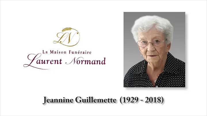 Jeannine Guillemette (1929 - 2018)