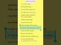 How to talk about daily routine || tricks #shorts