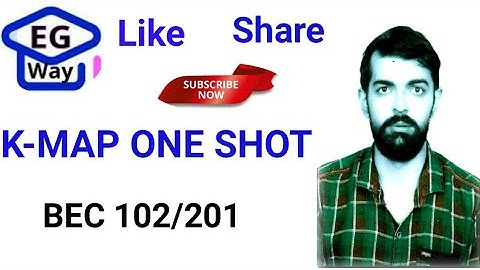 K-MAP ONE SHOT B.Tech/B.SC/Polytechnic/M.TECH/CSE/ECE/CE/ME/ECS/EE