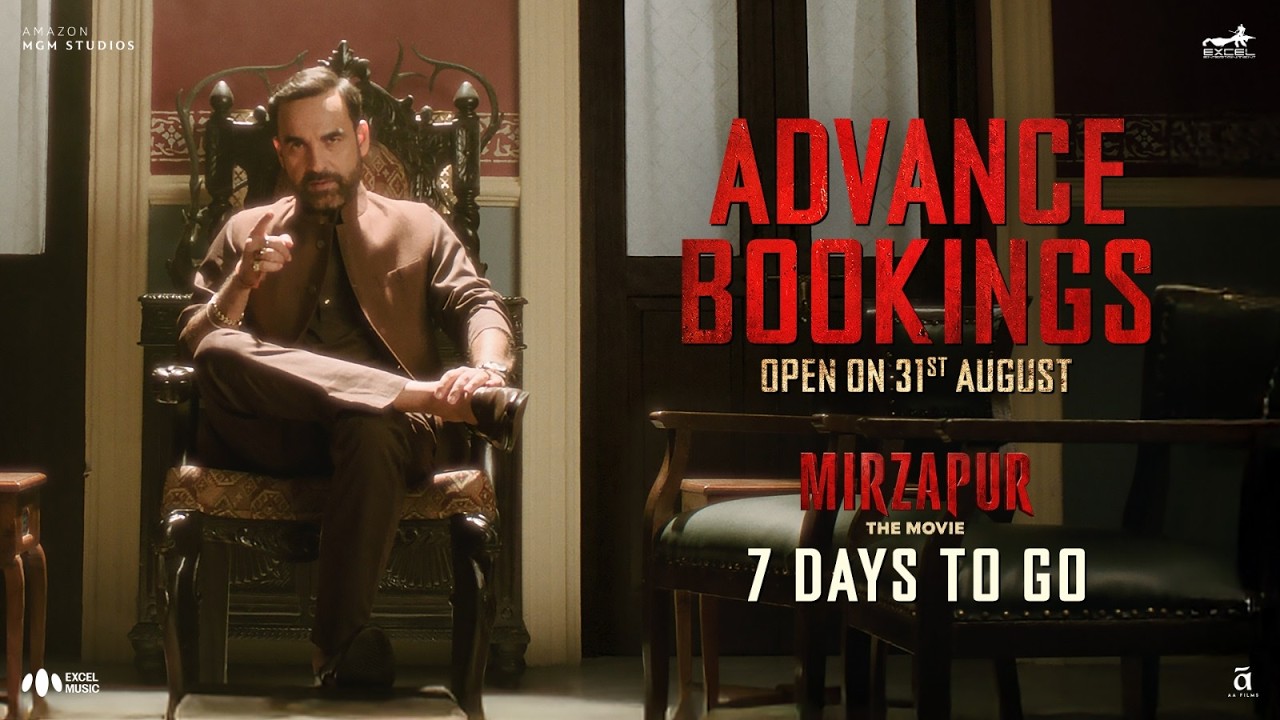 Tickets Book Nahi Kiye Toh Risk Hai | Mirzapur The Movie | Pankaj Tripathi | Divyenndu
