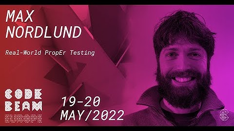 Testing Done PropEr | Max Nordlund | Code BEAM Europe 2022
