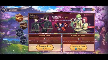 Mahjong Soul X Code Geass Collab Summon !