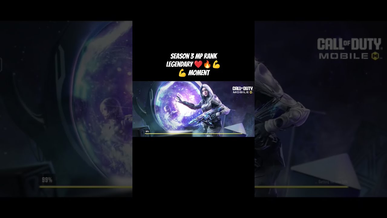 CODM SEASON 3 MP Rank Legendary Moment Codm Callofduty Callofdutymobile Shorts