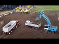 Faszination Modellbau Friedrichshafen RC Truck Excavator Construction Action 1.11.2019