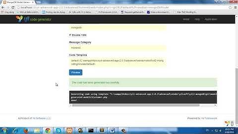 Yii2 MongoDB: Video 3-Generate i18n for multi language