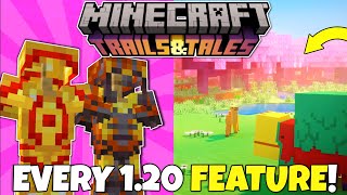 EVERYTHING NEW In Minecraft 1.20 The Trails \& Tales Update!