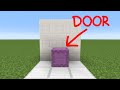 how to make a hidden door with a trap