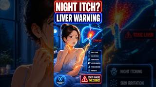 Is Your SKIN ITCHY at Night? #liverdisease #warning #shorts