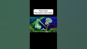 Same voice actor #shorts #spongebob #invaderzim