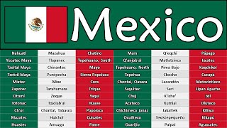 MEXICO: NATIVE LANGUAGES