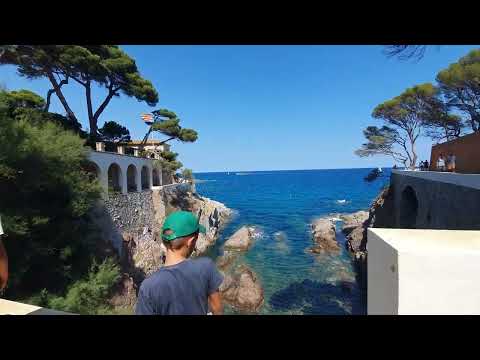 Прогулка по ронде на пляжах 'Costa Bravo', Spain 🇪🇸