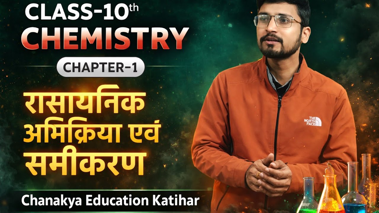 DAY 3 रासायनिक अभिक्रिया एवं समीकरण Chemistry class 10th बिहार बोर्ड BY NAWEEN SIR 