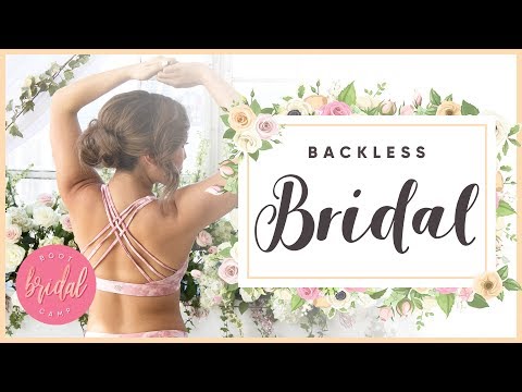 Backless Bride Back Toning Workout