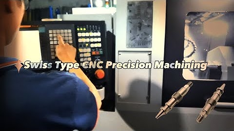 Precision Parts Swiss Type CNC Machining In China Ningbo