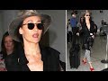 Actress Maggie Q Jets Out Of Los Angeles In A Sharp Outfit Actress Maggie Q Jets Out Of Los Angeles In A Sharp Outfit