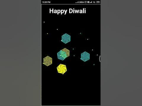 Happy diwali, #python #watsappstatus #codingstatus #rangoli - YouTube
