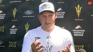 Kenny Dillingham after ASU Monday fall camp (08/17/2026)