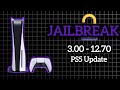 The Current State of The PS5(3.00 to 12.70) Jailbreak. 