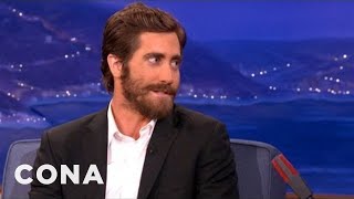 Jake Gyllenhaal Rode With The LAPD For Five Months | CONAN on TBS