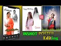 Inshot Photo Poster Editing |✅ Trending Poster Photo Editing In Inshot | Trending Editing Tutorial