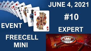 Microsoft Solitaire Collection - Event - FreeCell Mini - June 4, 2021 - #10