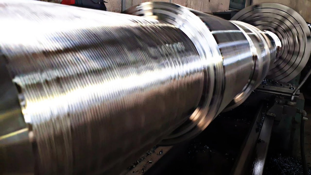 Mechanic Metal Rode Cleanest metal rode lathe you have ever seen,asmr| shaft lathe and ...