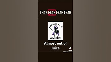 Thumbnail of Almost out of juice - Song about living with a chronic illness