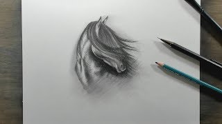 Cómo Dibujar Un Caballo Estilo Sketch - Tutorial