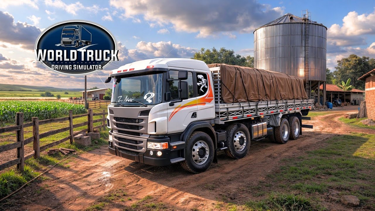 SAINDO DA FAZENDA SÃO JOÃO ATÉ CAMPO GRANDE SCANIA P310 NO PUXE DA MELANCIA (WTDS)