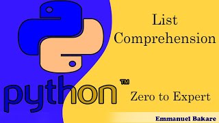27. Python List Comprehension