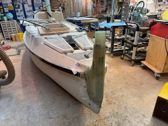 24 Dec 2024 Fore mast holder lamination