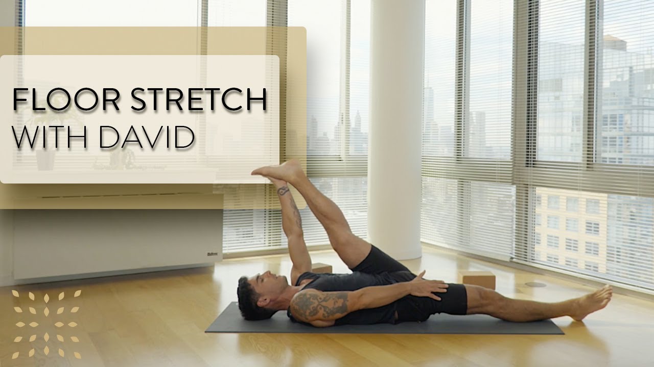 David Stretch Methods Floor Stretch with David Regelin - YouTube