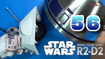 Build the Premium 1:2 Scale R2-D2 Issue 56 - Dome Panels and Left Foot Parts