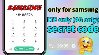 Samsung LTE only secret code,  force 4g lte only samsung #samsung_4g_only_secret_code , 4G only sett screenshot 2