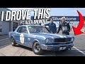 I Got To Drive A 60 Year Old Ford Mustang Race Car!!!