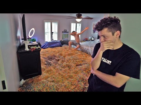ENTIRE ROOM FULL OF CEREAL PRANK!