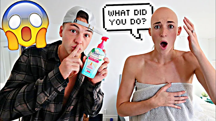 I Put NAIR HAIR REMOVAL In My Wifes Shampoo! *BAD IDEA*